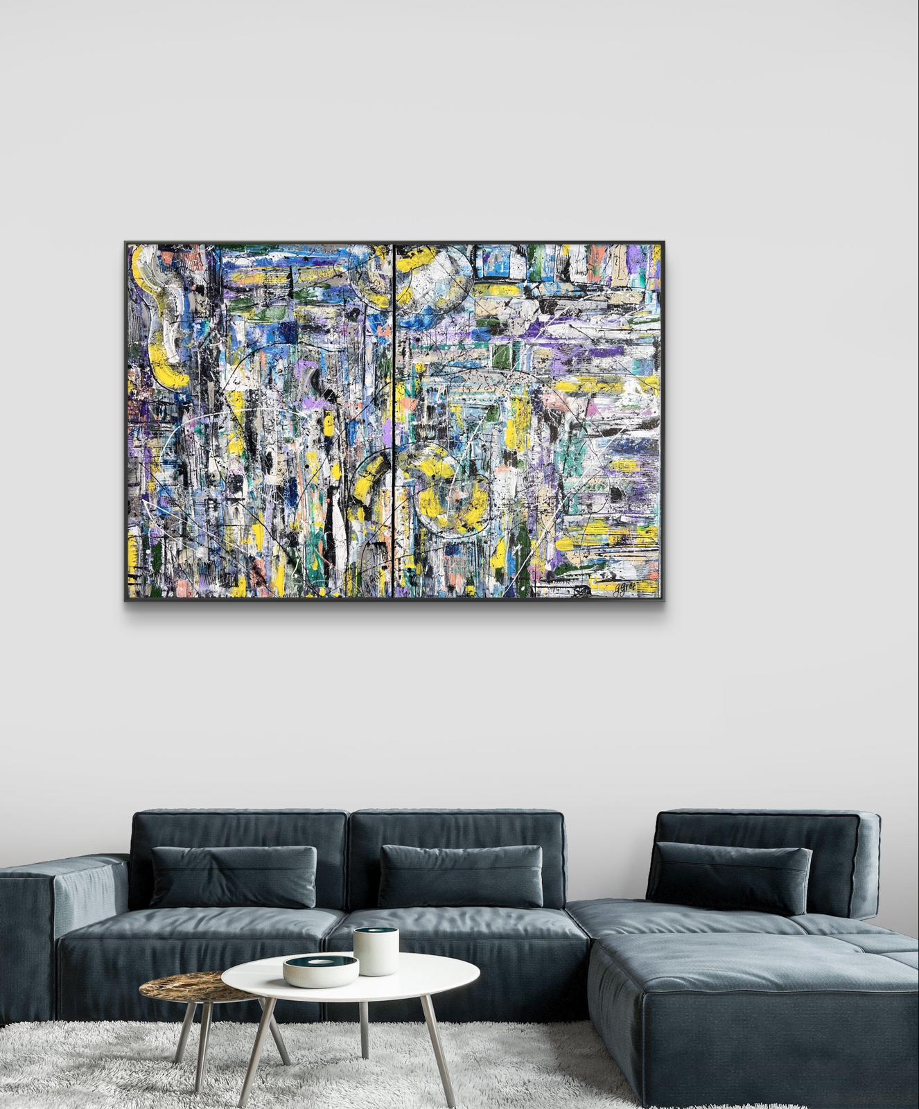 Still Winter - Diptych