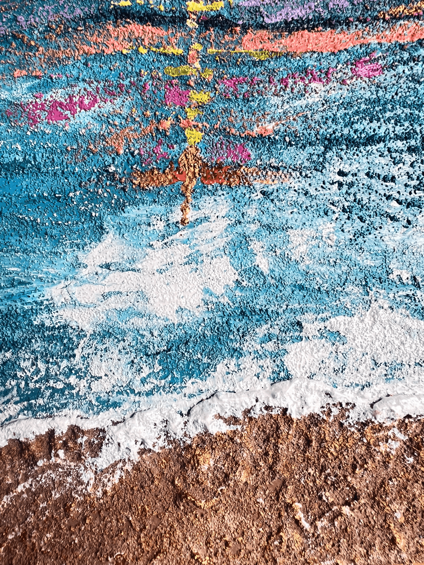 Fiery Sunset Over the Pacific