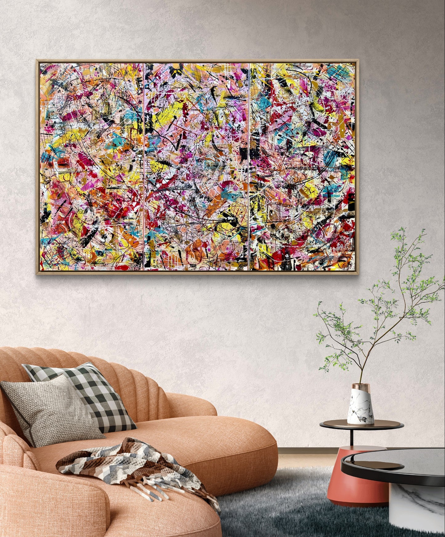 A Symphony of Two Hearts - Triptych