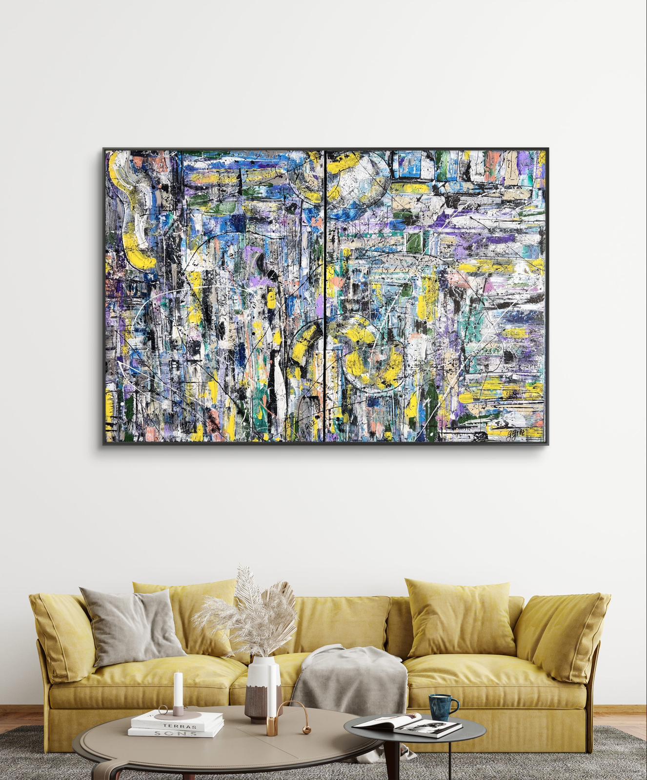 Still Winter - Diptych