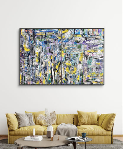 Still Winter - Diptych