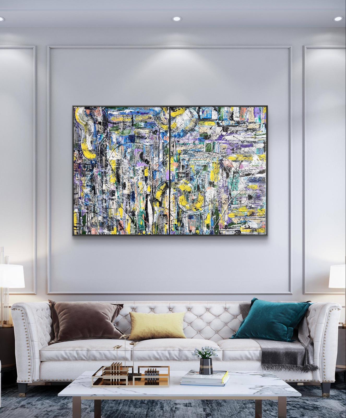 Still Winter - Diptych