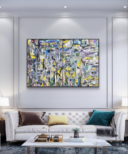 Still Winter - Diptych